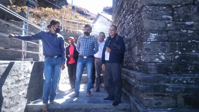 तुंगनाथ पहुंचे सचिव पर्यटन, तुंगनाथ यात्रा पर भी फोकस, देवस्थामन ट्रस्ट को निर्देश ﻿