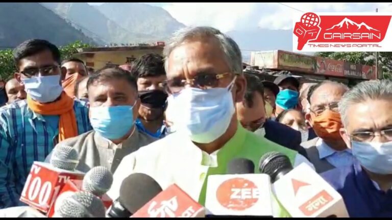 बीकेटीसी के पूर्व अध्यक्ष को श्रद्धांजलि देने पहुंचे सीएम त्रिवेंद्र, बताया व्यक्तिगत नुकसान ﻿