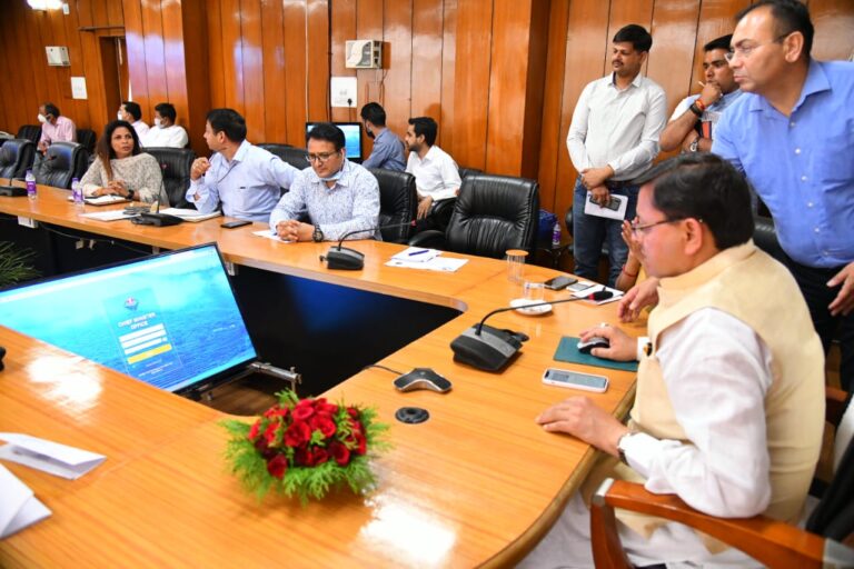 मुख्यमंत्री ने किया मुख्यमंत्री पत्रों के ऑनलाईन पोर्टल का शुभारंभ, पोर्टल को सीएम हेल्पलाइन 1905 के साथ किया गया है इंटीग्रेट, सीएम हेल्पलाइन 1905, अपणि सरकार पोर्टल एवं एप 1064 की नियमित की जायेगी समीक्षा, ई-ऑफिस प्रणाली को और मजबूत किया जाए-सीएम