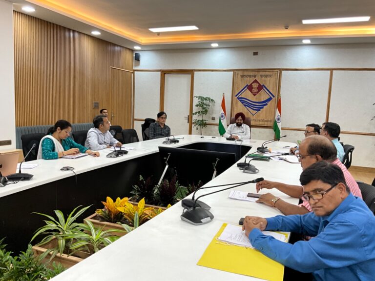 मुख्य सचिव डॉ. एस. एस. संधु की अध्यक्षता में राज्य स्तरीय वनाग्नि संकट प्रबंधन सेल की बैठक आयोजित हुई।