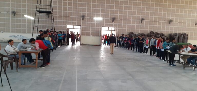 उत्तराखंड लोक सेवा आयोग द्वारा राजस्व उप निरीक्षक(पटवारी/लेखपाल) लिखित परीक्षा में उत्तीर्ण अभ्यर्थियों की शारीरिक दक्षता व शारीरिक मानक परीक्षा आयोजित की गयी।