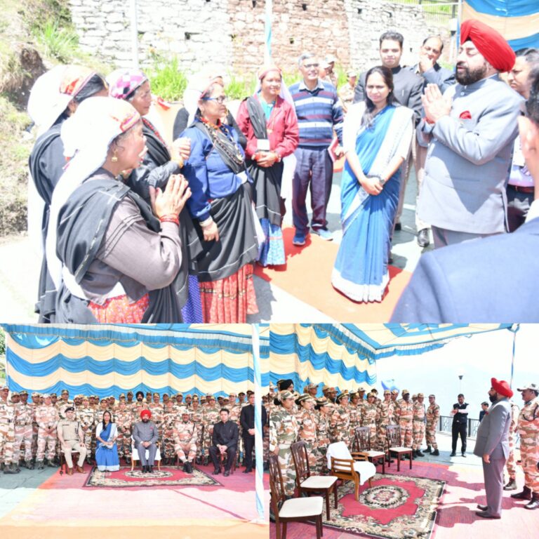 प्रदेश के महामहिम राज्यपाल लेफ्टिनेंट जनरल गुरमीत सिंह(से.नि.) जनपद पिथौरागढ़ के दो दिवसीय दौरे के दौरान दूसरे दिवस रविवार को मुनस्यारी पहुंचे।