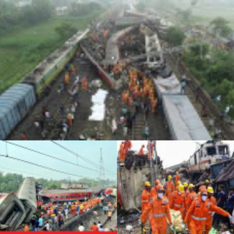 ओडिशा के बालासोर में बड़ा ट्रैन हादसा ,कैसे एक के बाद एक हादसे का शिकार हुई ट्रेनें |