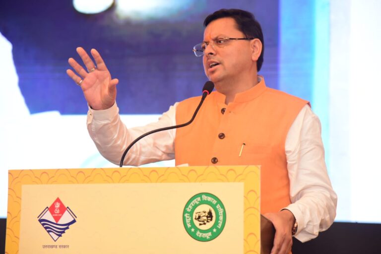 मुख्यमंत्री श्री पुष्कर सिंह धामी ने ग्लोबल इन्वेस्टर्स समिट 2023 के लिए आवासीय परियोजनाओं एवं अन्य विषयों पर रियल एस्टेट इन्वेस्टर के साथ बैठक की।