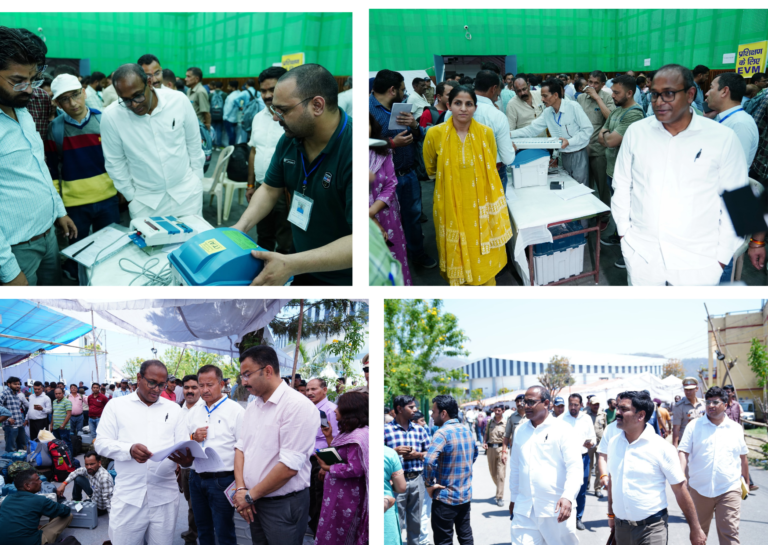 मुख्य निर्वाचन अधिकारी डॉ. बी.वी.आर.सी.पुरुषोत्तम ने लिया निर्वाचन तैयारियों का जायजा l