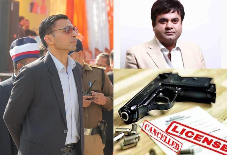 डीएम देहरादून ने किया विधायक उमेश कुमार का शस्त्र लाइसेंस निलंबित l