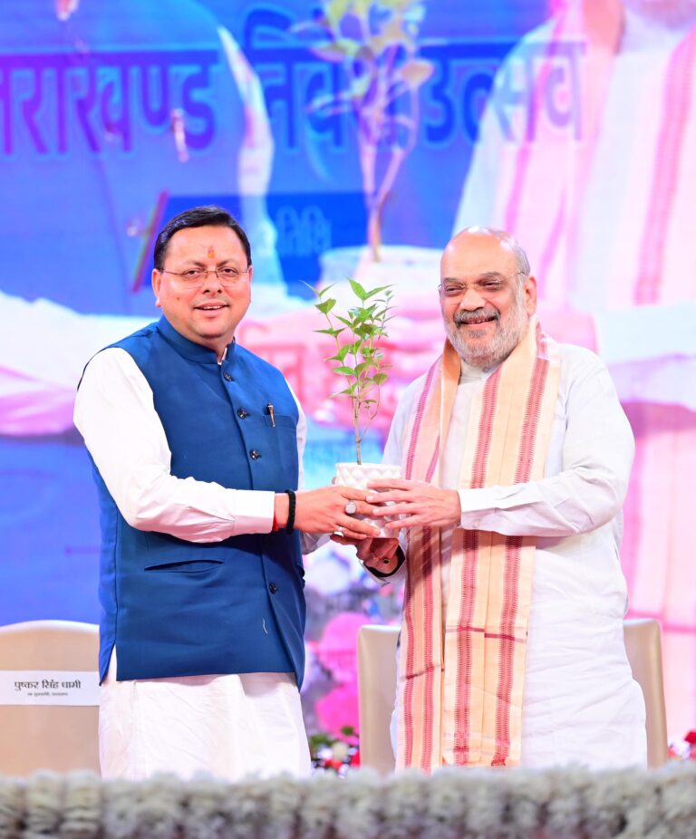 सीएम धामी की जबरदस्त सराहना, हर पल दिखा आत्मविश्वास, केंद्रीय गृह मंत्री ने बंपर निवेश के साथ ही ब्रांडिंग के लिए थपथपाई पीठ l