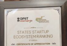 स्टार्टअप इंडिया रैंकिंग में उत्तराखंड को ‘लीडर’ का दर्जा मिला, वाणिज्य और उद्योग मंत्रालय ने प्रशंसा पत्र प्रदान किया।