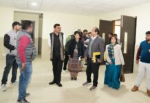 मुख्य सचिव श्री आनंद वर्धन ने देहरादून के हर्रावाला में नए बने शकुंतला रानी सरदारी लाल ओबेरॉय सरकारी मैटरनिटी और कैंसर अस्पताल का निरीक्षण किया।