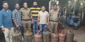 डीएम के निर्देशन में आज देर शाम काली बस्ती सहस्त्रधारा रोड पर छापेमारी; 7 सिलेंडर जब्त l