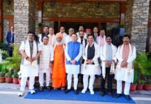मुख्यमंत्री श्री पुष्कर सिंह धामी से शनिवार को मुख्यमंत्री आवास में ओबीसी वेलफेयर पार्लियामेंट्री कमेटी भेंट की।