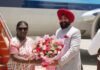 राष्ट्रपति श्रीमती द्रौपदी मुर्मु के देवभूमि उत्तराखण्ड आगमन पर स्वागत l