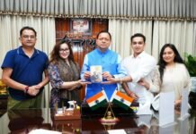 मुख्यमंत्री श्री पुष्कर सिंह धामी ने ‘Maverick Jaspal: The Man Who Changed Indian Shooting’ पुस्तक का किया विमोचन l
