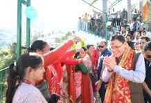 मुख्यमंत्री श्री पुष्कर सिंह धामी ने चम्पावत को दी लगभग 96 करोड़ रुपये की 16 विकास योजनाओं की सौगात l