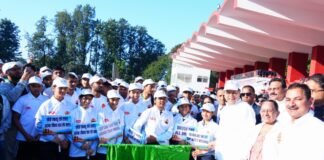 मुख्यमंत्री ने नशामुक्त उत्तराखण्ड वॉकथॉन को दिखाई हरी झंडी l