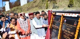 मुख्यमंत्री ने गैरसैंण में 231.91 करोड़ रुपये की 12 विकास योजनाओं का किया लोकार्पण एवं शिलान्यास l